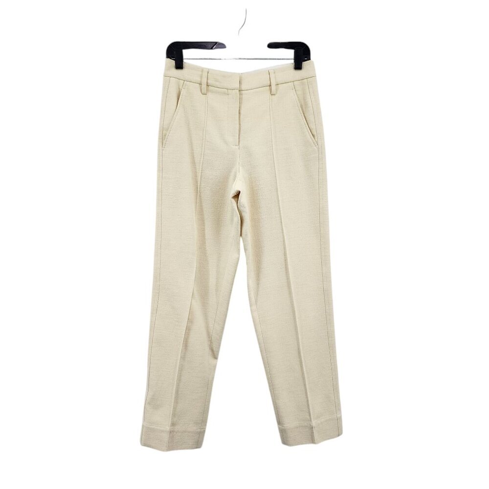 Me & Me Women's Cotton Blend Straight Leg Lined Dress Pants - 4